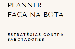 Página interna do Planner